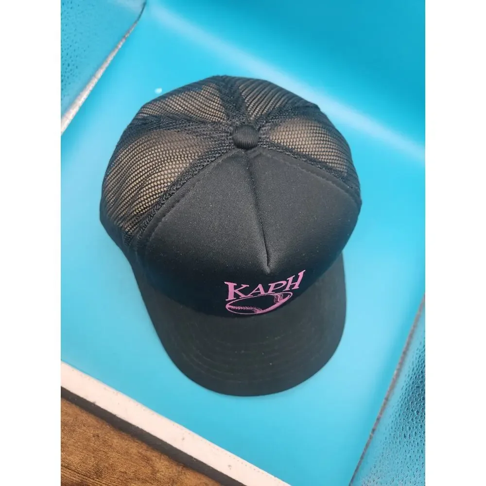 Vtg Kaph Snapback Hat cap trucker mesh Baseball Softball